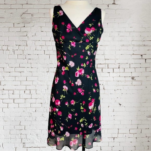 Vintage Floral Slip Dress Small - Picture 1 of 5